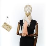 Fashion, accesorii si bijuterii - Femei - Accesorii femei - Esarfe si fulare femei - Esarfa de dama, cu model liniar, ButicCochet, 70% poliester 30% vascoza, Portocaliu - ES2944 - Infinity.ro