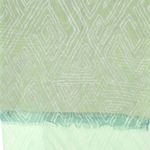 Fashion, accesorii si bijuterii - Femei - Accesorii femei - Esarfe si fulare femei - Esarfa de dama, cu model liniar, ButicCochet, 70% poliester 30% vascoza, verde - ES2948 - Infinity.ro