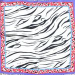Fashion, accesorii si bijuterii - Femei - Accesorii femei - Esarfe si fulare femei - Batic de dama, 50 x 50 cm, ButicCochet, din satin, multicolor - ES2590 - Infinity.ro