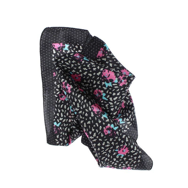 Fashion, accesorii si bijuterii - Femei - Accesorii femei - Esarfe si fulare femei - Batic de dama, 50 x 50 cm, ButicCochet, din satin, multicolor - ES2592 - Infinity.ro