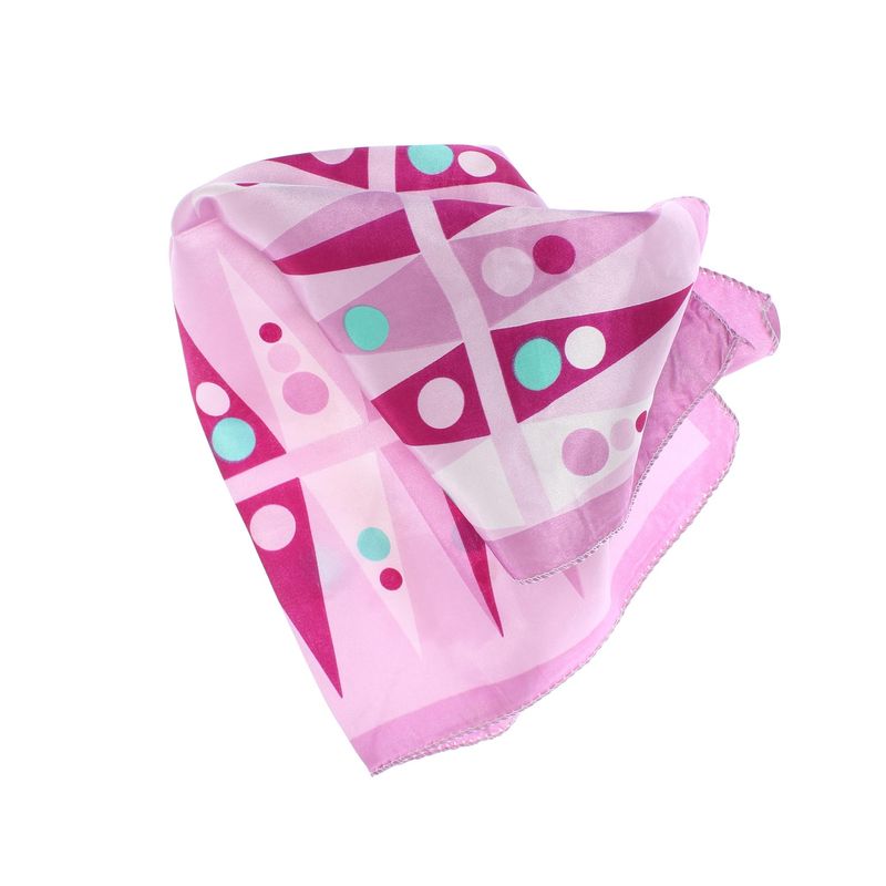 Fashion, accesorii si bijuterii - Femei - Accesorii femei - Esarfe si fulare femei - Batic de dama, 50 x 50 cm, ButicCochet, din satin, multicolor - ES2595 - Infinity.ro