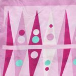 Fashion, accesorii si bijuterii - Femei - Accesorii femei - Esarfe si fulare femei - Batic de dama, 50 x 50 cm, ButicCochet, din satin, multicolor - ES2595 - Infinity.ro