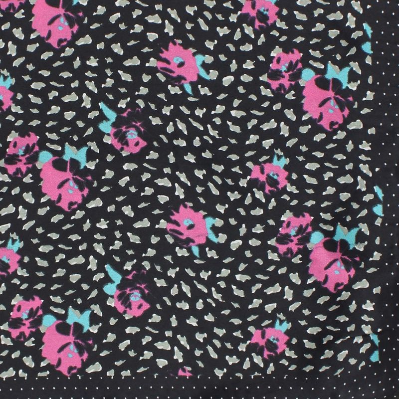 Fashion, accesorii si bijuterii - Femei - Accesorii femei - Esarfe si fulare femei - Batic de dama, 50 x 50 cm, ButicCochet, din satin, multicolor - ES2592 - Infinity.ro
