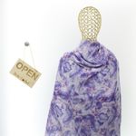 Fashion, accesorii si bijuterii - Femei - Accesorii femei - Esarfe si fulare femei - Esarfa de dama, ButicCochet, 70% poliester 30% vascoza,cu flori, Mov - ES2959 - Infinity.ro