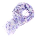 Fashion, accesorii si bijuterii - Femei - Accesorii femei - Esarfe si fulare femei - Esarfa de dama, ButicCochet, 70% poliester 30% vascoza,cu flori, Mov - ES2959 - Infinity.ro