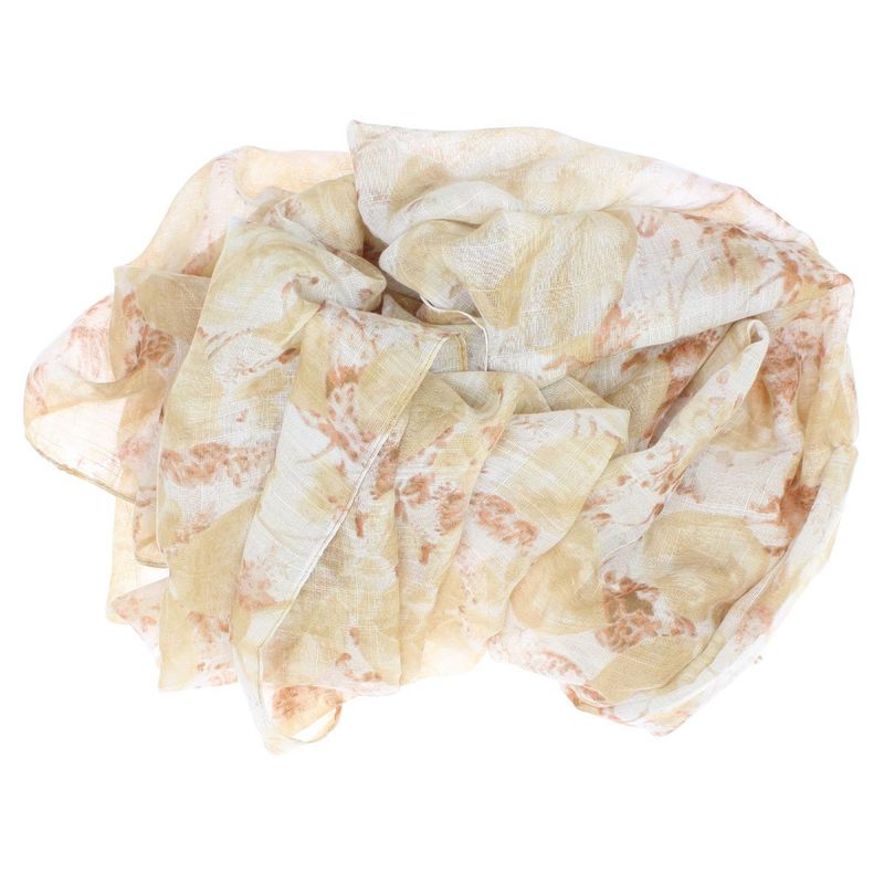 Fashion, accesorii si bijuterii - Femei - Accesorii femei - Esarfe si fulare femei - Esarfa de dama, ButicCochet, 70% poliester 30% vascoza,cu flori, Maro - ES2958 - Infinity.ro