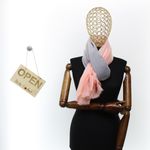 Fashion, accesorii si bijuterii - Femei - Accesorii femei - Esarfe si fulare femei - Esarfa de dama, ButicCochet, 70% poliester 30% vascoza, model degrade, Roz - ES2967 - Infinity.ro