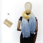 Fashion, accesorii si bijuterii - Femei - Accesorii femei - Esarfe si fulare femei - Esarfa de dama, ButicCochet, 70% poliester 30% vascoza, model degrade, Albastru - ES2966 - Infinity.ro