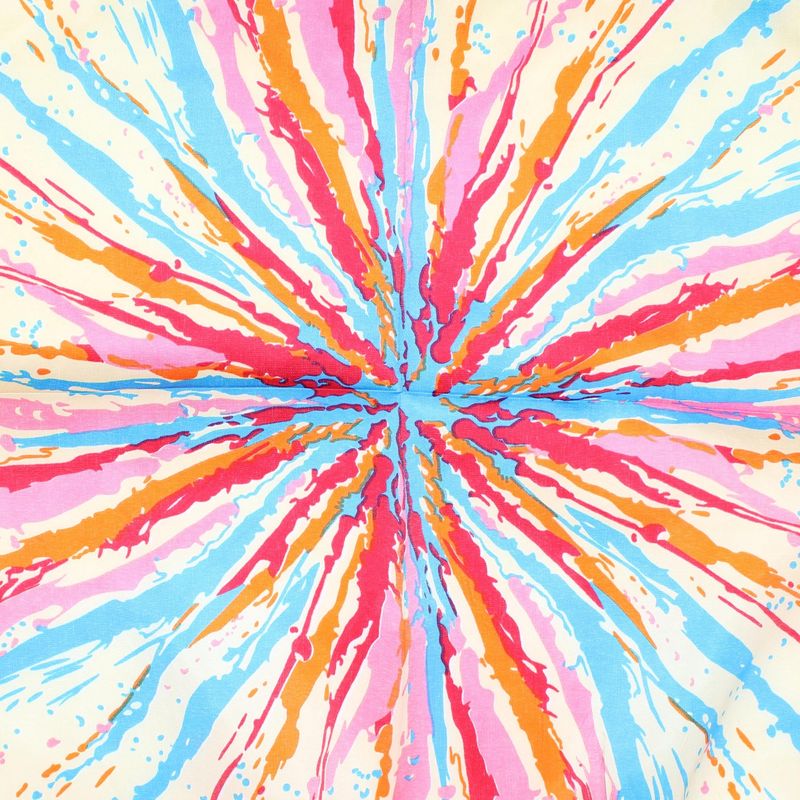 Fashion, accesorii si bijuterii - Femei - Accesorii femei - Esarfe si fulare femei - Batic de dama, 50 x 50 cm, ButicCochet, din satin, multicolor - ES2611 - Infinity.ro