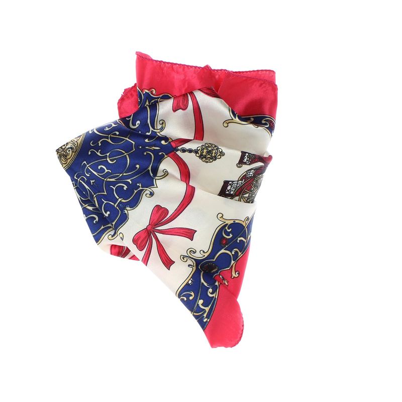 Fashion, accesorii si bijuterii - Femei - Accesorii femei - Esarfe si fulare femei - Batic de dama, 50 x 50 cm, ButicCochet, din satin, multicolor - ES2613 - Infinity.ro