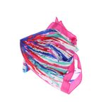 Fashion, accesorii si bijuterii - Femei - Accesorii femei - Esarfe si fulare femei - Batic de dama, 50 x 50 cm, ButicCochet, din satin, multicolor - ES2616 - Infinity.ro