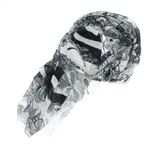 Fashion, accesorii si bijuterii - Femei - Accesorii femei - Esarfe si fulare femei - Esarfa de dama, ButicCochet, 70% poliester 30% vascoza, model floral, Gri - ES2976 - Infinity.ro