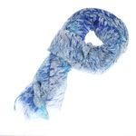 Fashion, accesorii si bijuterii - Femei - Accesorii femei - Esarfe si fulare femei - Esarfa de dama, ButicCochet, 70% poliester 30% vascoza, model stilizat, Albastru - ES2980 - Infinity.ro