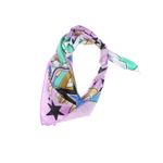 Fashion, accesorii si bijuterii - Femei - Accesorii femei - Esarfe si fulare femei - Batic de dama, 50 x 50 cm, ButicCochet, din satin, multicolor - ES2623 - Infinity.ro