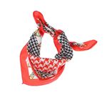 Fashion, accesorii si bijuterii - Femei - Accesorii femei - Esarfe si fulare femei - Batic de dama, 50 x 50 cm, ButicCochet, din satin, multicolor - ES2619 - Infinity.ro