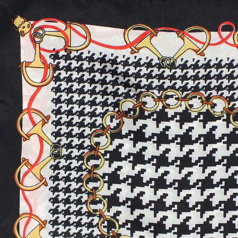 Fashion, accesorii si bijuterii - Femei - Accesorii femei - Esarfe si fulare femei - Batic de dama, 50 x 50 cm, ButicCochet, din satin, multicolor - ES2621 - Infinity.ro
