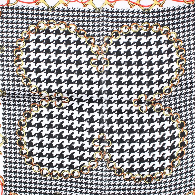 Fashion, accesorii si bijuterii - Femei - Accesorii femei - Esarfe si fulare femei - Batic de dama, 50 x 50 cm, ButicCochet, din satin, multicolor - ES2621 - Infinity.ro