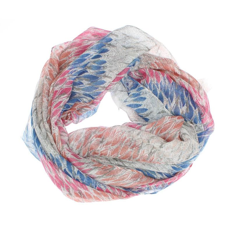 Fashion, accesorii si bijuterii - Femei - Accesorii femei - Esarfe si fulare femei - Esarfa de dama, ButicCochet, 70% poliester 30% vascoza, model stilizat, Roz - ES2981 - Infinity.ro
