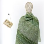 Fashion, accesorii si bijuterii - Femei - Accesorii femei - Esarfe si fulare femei - Esarfa de dama, ButicCochet, 70% poliester 30% vascoza, model stilizat, Verde - ES2983 - Infinity.ro