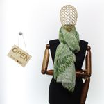 Fashion, accesorii si bijuterii - Femei - Accesorii femei - Esarfe si fulare femei - Esarfa de dama, ButicCochet, 70% poliester 30% vascoza, model stilizat, Verde - ES2983 - Infinity.ro