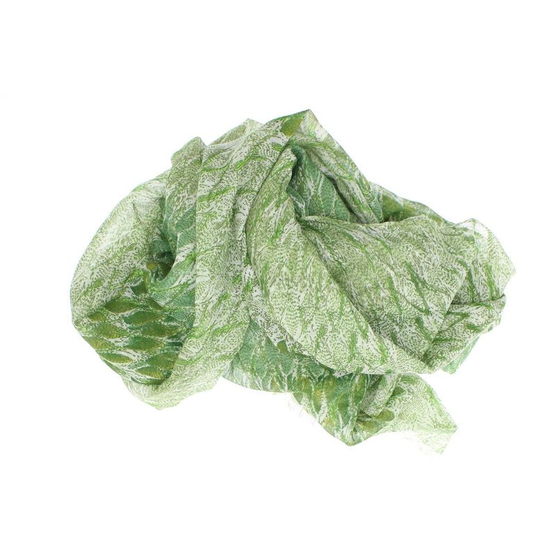 Fashion, accesorii si bijuterii - Femei - Accesorii femei - Esarfe si fulare femei - Esarfa de dama, ButicCochet, 70% poliester 30% vascoza, model stilizat, Verde - ES2983 - Infinity.ro