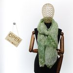 Fashion, accesorii si bijuterii - Femei - Accesorii femei - Esarfe si fulare femei - Esarfa de dama, ButicCochet, 70% poliester 30% vascoza, model stilizat, Verde - ES2983 - Infinity.ro
