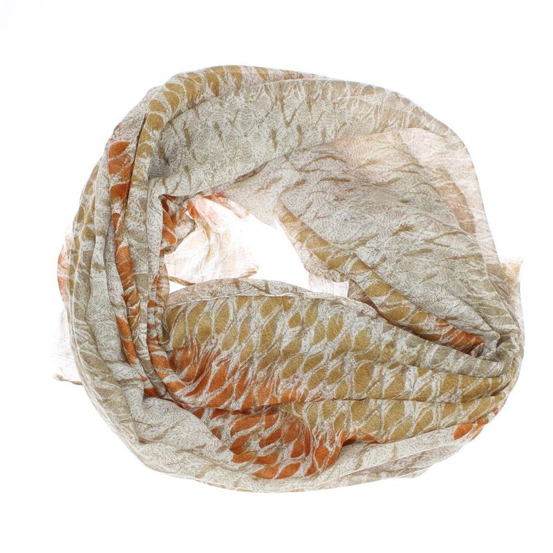 Fashion, accesorii si bijuterii - Femei - Accesorii femei - Esarfe si fulare femei - Esarfa de dama, ButicCochet, 70% poliester 30% vascoza, model stilizat, Maro - ES2982 - Infinity.ro