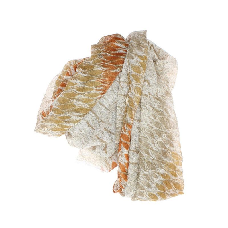 Fashion, accesorii si bijuterii - Femei - Accesorii femei - Esarfe si fulare femei - Esarfa de dama, ButicCochet, 70% poliester 30% vascoza, model stilizat, Maro - ES2982 - Infinity.ro