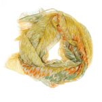 Fashion, accesorii si bijuterii - Femei - Accesorii femei - Esarfe si fulare femei - Esarfa de dama, ButicCochet, 70% poliester 30% vascoza, model stilizat, Portocaliu - ES2984 - Infinity.ro