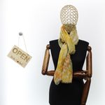 Fashion, accesorii si bijuterii - Femei - Accesorii femei - Esarfe si fulare femei - Esarfa de dama, ButicCochet, 70% poliester 30% vascoza, model stilizat, Portocaliu - ES2984 - Infinity.ro