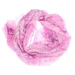 Fashion, accesorii si bijuterii - Femei - Accesorii femei - Esarfe si fulare femei - Esarfa de dama, ButicCochet, 70% poliester 30% vascoza, model cu frunze, Fucsia - ES2989 - Infinity.ro