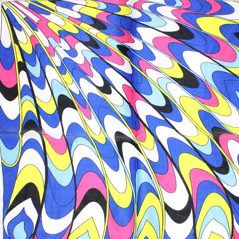 Fashion, accesorii si bijuterii - Femei - Accesorii femei - Esarfe si fulare femei - Batic de dama, 50 x 50 cm, ButicCochet, din satin, multicolor - ES2633 - Infinity.ro