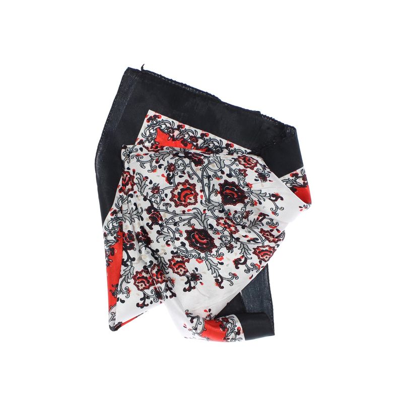 Fashion, accesorii si bijuterii - Femei - Accesorii femei - Esarfe si fulare femei - Batic de dama, 50 x 50 cm, ButicCochet, din satin, multicolor - ES2635 - Infinity.ro
