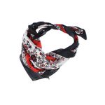 Fashion, accesorii si bijuterii - Femei - Accesorii femei - Esarfe si fulare femei - Batic de dama, 50 x 50 cm, ButicCochet, din satin, multicolor - ES2635 - Infinity.ro