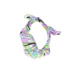 Fashion, accesorii si bijuterii - Femei - Accesorii femei - Esarfe si fulare femei - Batic de dama, 50 x 50 cm, ButicCochet, din satin, multicolor - ES2634 - Infinity.ro