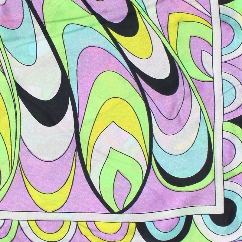 Fashion, accesorii si bijuterii - Femei - Accesorii femei - Esarfe si fulare femei - Batic de dama, 50 x 50 cm, ButicCochet, din satin, multicolor - ES2634 - Infinity.ro