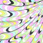 Fashion, accesorii si bijuterii - Femei - Accesorii femei - Esarfe si fulare femei - Batic de dama, 50 x 50 cm, ButicCochet, din satin, multicolor - ES2634 - Infinity.ro