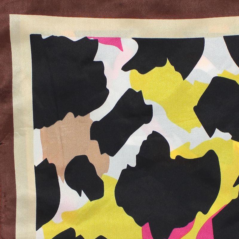 Fashion, accesorii si bijuterii - Femei - Accesorii femei - Esarfe si fulare femei - Batic de dama, 50 x 50 cm, ButicCochet, din satin, multicolor - ES2640 - Infinity.ro