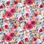 Fashion, accesorii si bijuterii - Femei - Accesorii femei - Esarfe si fulare femei - Batic de dama, 50 x 50 cm, ButicCochet, din satin, multicolor - ES2641 - Infinity.ro