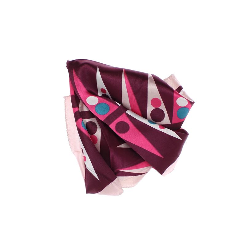 Fashion, accesorii si bijuterii - Femei - Accesorii femei - Esarfe si fulare femei - Batic de dama, 50 x 50 cm, ButicCochet, din satin, multicolor - ES2644 - Infinity.ro
