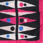 Fashion, accesorii si bijuterii - Femei - Accesorii femei - Esarfe si fulare femei - Batic de dama, 50 x 50 cm, ButicCochet, din satin, multicolor - ES2648 - Infinity.ro