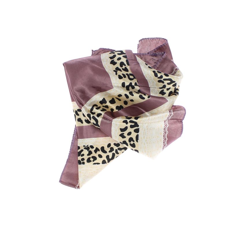 Fashion, accesorii si bijuterii - Femei - Accesorii femei - Esarfe si fulare femei - Batic de dama, 50 x 50 cm, ButicCochet, din satin, multicolor - ES2650 - Infinity.ro