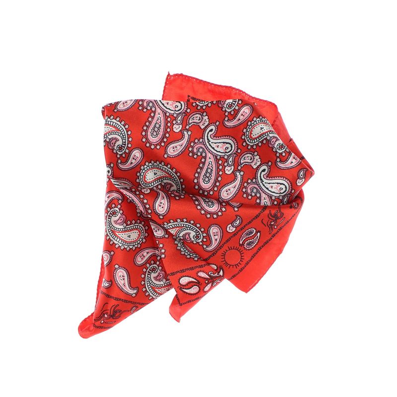 Fashion, accesorii si bijuterii - Femei - Accesorii femei - Esarfe si fulare femei - Batic de dama, 50 x 50 cm, ButicCochet, din satin, multicolor - ES2652 - Infinity.ro