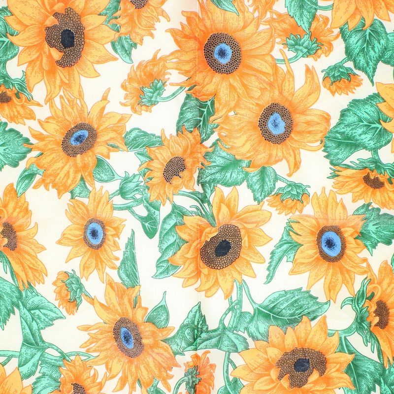Fashion, accesorii si bijuterii - Femei - Accesorii femei - Esarfe si fulare femei - Batic de dama, 50 x 50 cm, ButicCochet, din satin, multicolor - ES2653 - Infinity.ro