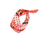 Fashion, accesorii si bijuterii - Femei - Accesorii femei - Esarfe si fulare femei - Batic de dama, 50 x 50 cm, ButicCochet, din satin, multicolor - ES2655 - Infinity.ro