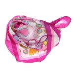 Fashion, accesorii si bijuterii - Femei - Accesorii femei - Esarfe si fulare femei - Batic de dama, 50x50 cm, Buticcochet, saten, imprimeu cu floricele, Roz - ES2661 - Infinity.ro