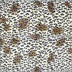 Fashion, accesorii si bijuterii - Femei - Accesorii femei - Esarfe si fulare femei - Batic de dama, 50x50 cm, Buticcochet, imprimeu stilizat, Bej - ES2469 - Infinity.ro