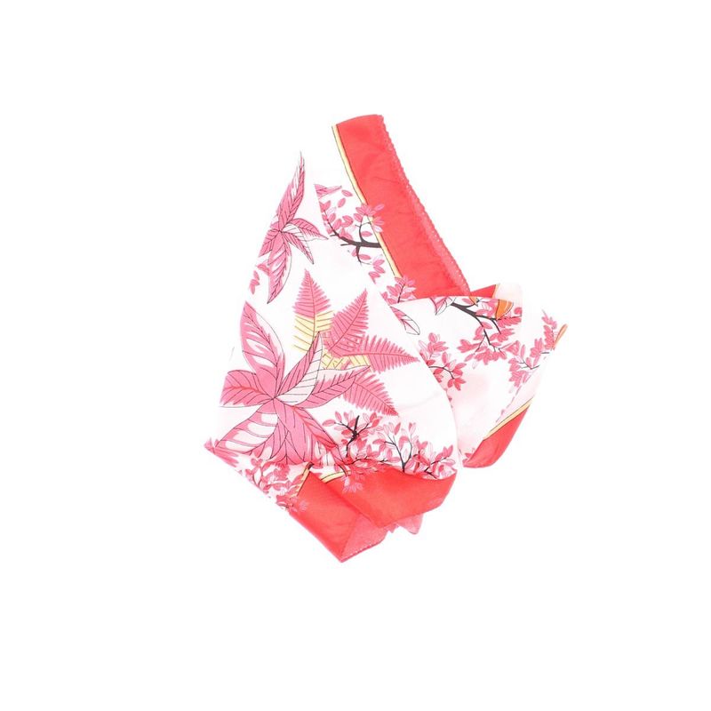 Fashion, accesorii si bijuterii - Femei - Accesorii femei - Esarfe si fulare femei - Batic de dama, 50 x 50 cm, ButicCochet, din satin, multicolor - ES3018 - Infinity.ro