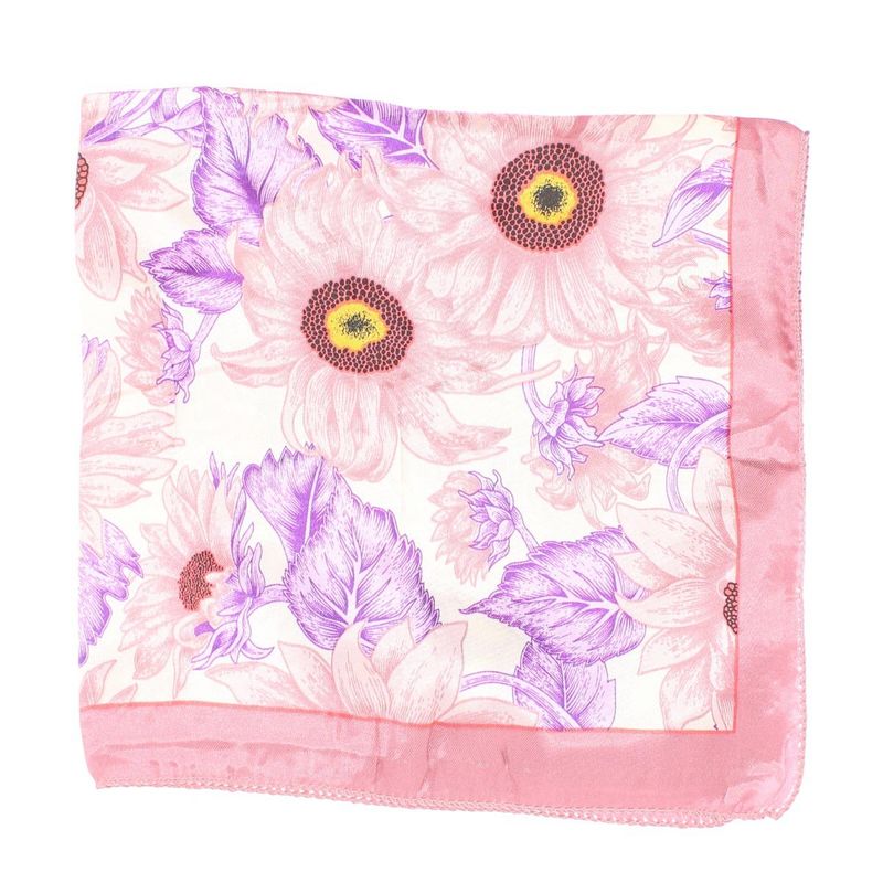Fashion, accesorii si bijuterii - Femei - Accesorii femei - Esarfe si fulare femei - Batic de dama, 50 x 50 cm, ButicCochet, din satin, multicolor - ES3022 - Infinity.ro