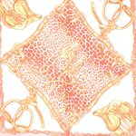 Fashion, accesorii si bijuterii - Femei - Accesorii femei - Esarfe si fulare femei - Batic de dama, 50 x 50 cm, ButicCochet, din satin, multicolor - ES3026 - Infinity.ro